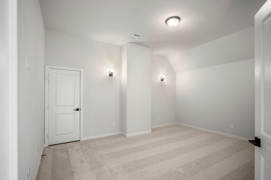 Spacious, unfurnished interior of a new home in Artavia 70′ Lots, Conroe (Image 48).