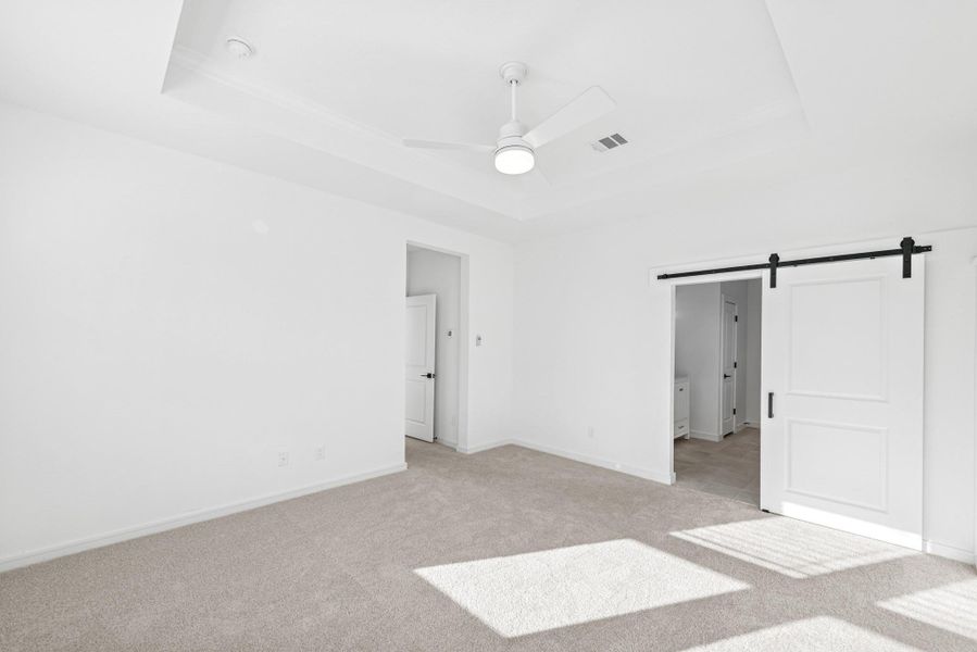 Private primary suite