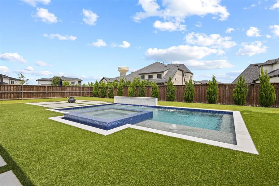 Exterior details and patio area of a home in , Frisco (Image 25). Exterior details and patio area of a home in , Frisco (Image 25).