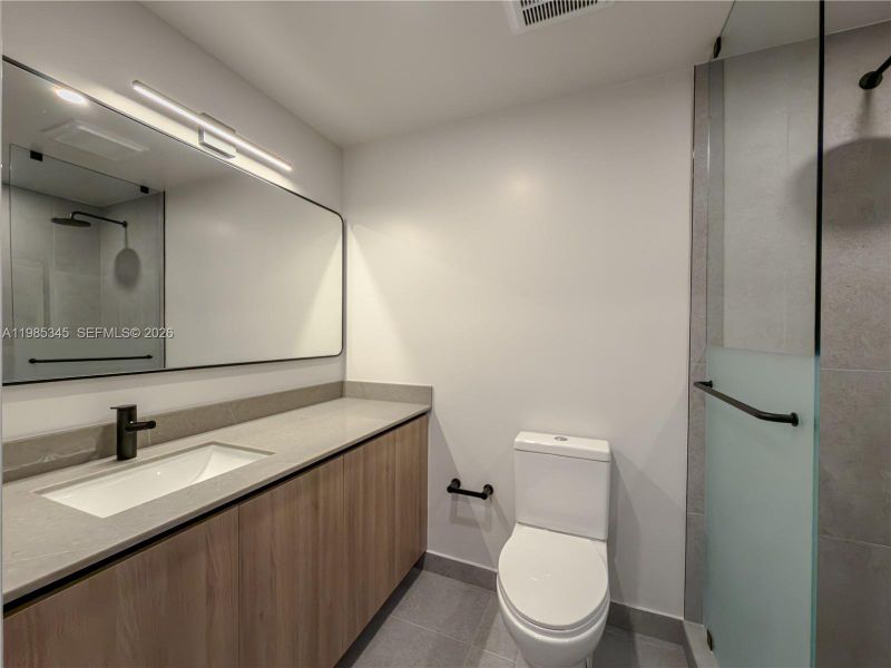 Furnished interior view inside a new home in , Miami (Image 25).