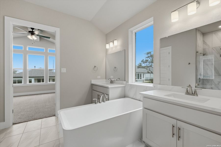 Furnished interior view inside a new home in Esperanza, Boerne (Image 5).