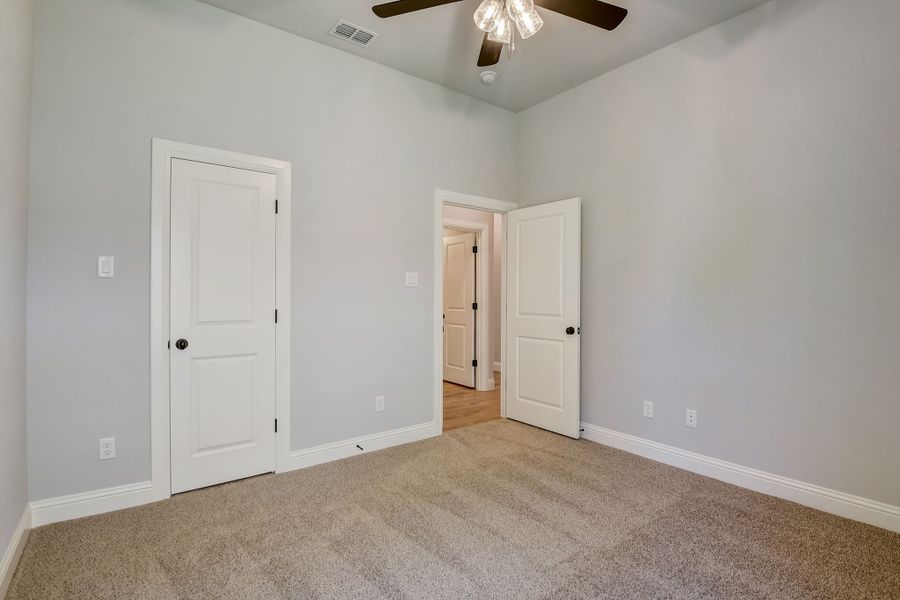 Representative unfurnished interior of a home built from the The Brazos by Trinity Classic Homes in Covenant Park, Springtown (Image 20). Representative unfurnished interior of a home built from the The Brazos by Trinity Classic Homes in Covenant Park, Springtown (Image 20).