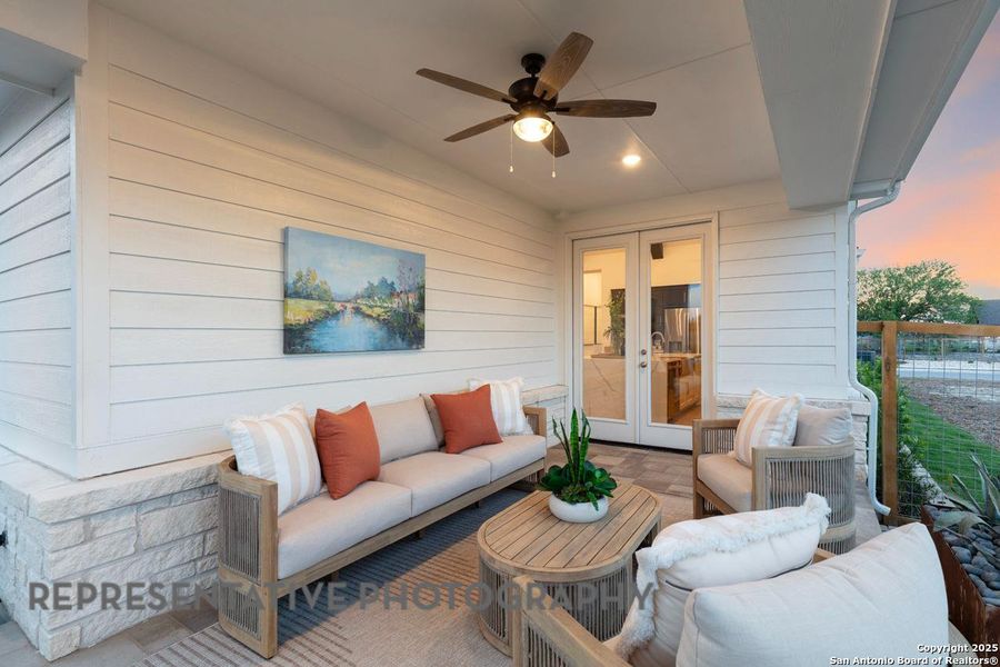 Furnished interior view inside a new home in The Crossvine, Schertz (Image 15). Furnished interior view inside a new home in The Crossvine, Schertz (Image 15).