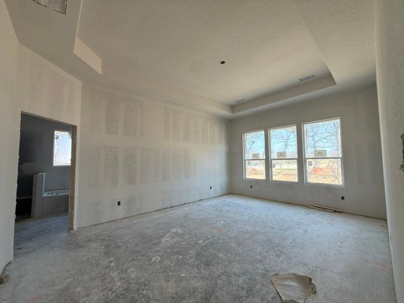 In-progress construction of a new home in Oak Grove Addition, Springtown, TX (Image 15).