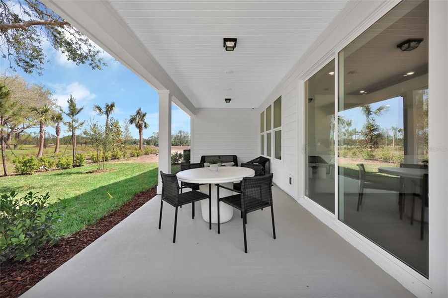 Exterior details and patio area of a home in Lakeview Estates, Palm Coast (Image 3). Exterior details and patio area of a home in Lakeview Estates, Palm Coast (Image 3).