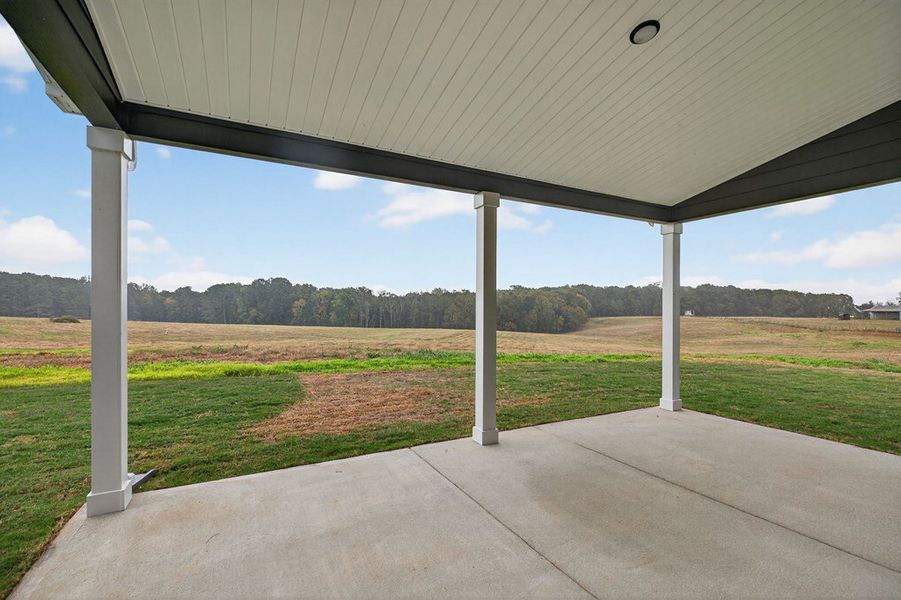 Exterior details and patio area of a home in GRAY ROAD, Roopville (Image 22).