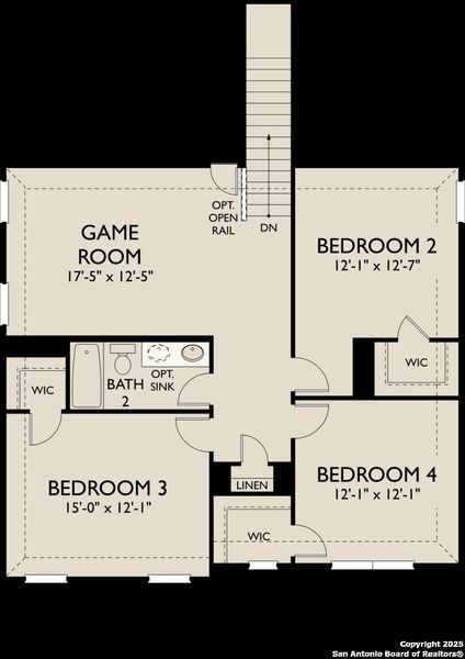 2D floor plan layout of this home in Arcadia Ridge, San Antonio, TX (Image 3). 2D floor plan layout of this home in Arcadia Ridge, San Antonio, TX (Image 3).