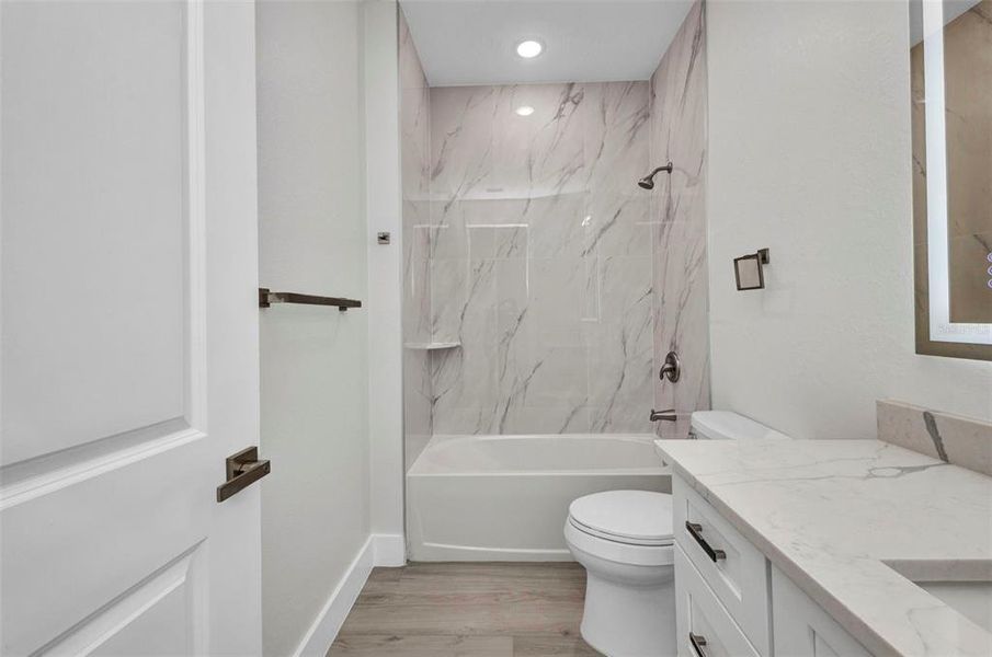 Furnished interior view inside a new home in , Punta Gorda (Image 11).