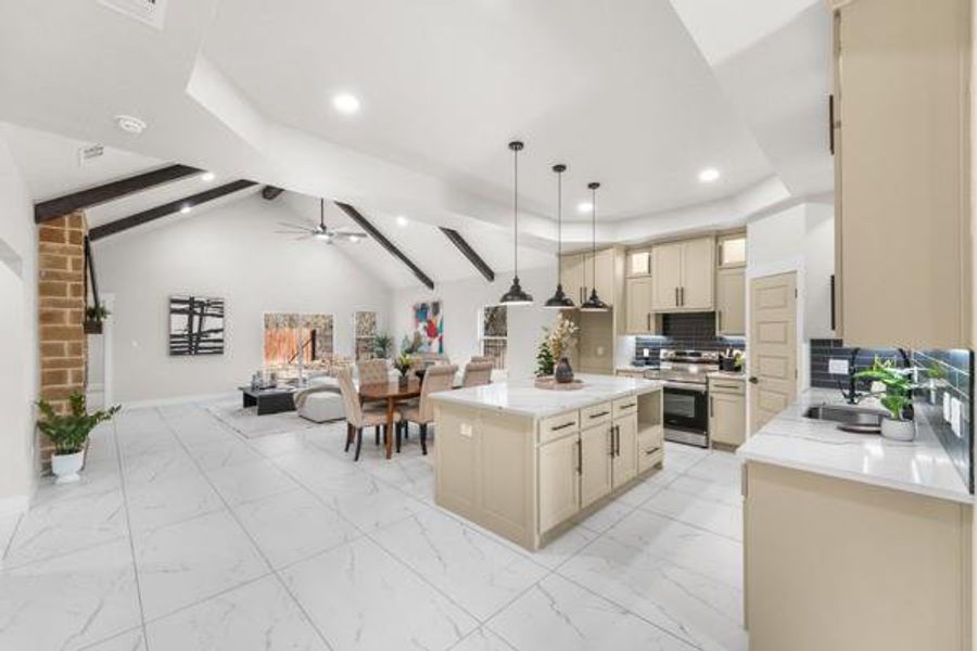 Furnished interior view inside a new home in , Tool (Image 9). Furnished interior view inside a new home in , Tool (Image 9).