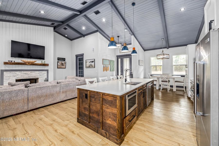 Furnished interior view inside a new home in , Jacksonville (Image 6). Furnished interior view inside a new home in , Jacksonville (Image 6).