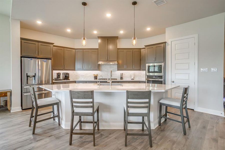 Furnished interior view inside a new home in , Argyle (Image 13).