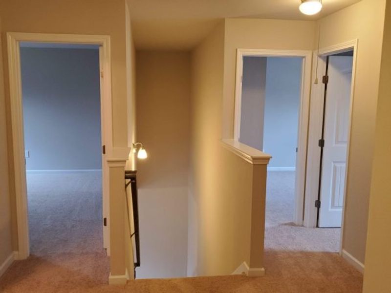 Representative unfurnished interior of a home built from the Brentwood by Piedmont Residential in Hampton Ridge, Jefferson (Image 25).