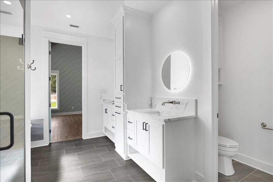 Furnished interior view inside a new home in , Jacksonville (Image 7). Furnished interior view inside a new home in , Jacksonville (Image 7).