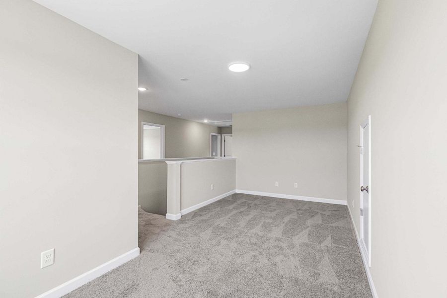 Representative unfurnished interior of a home built from the Clayton by Caviness & Cates Communities in Bartlett Manor, Youngsville (Image 206).