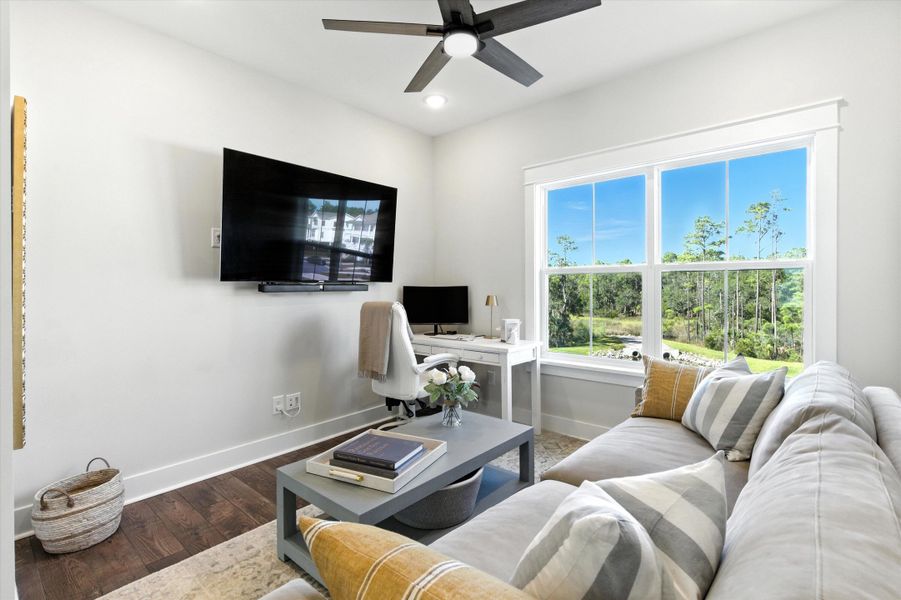 Furnished interior view inside a new home in , Mount Pleasant (Image 17).