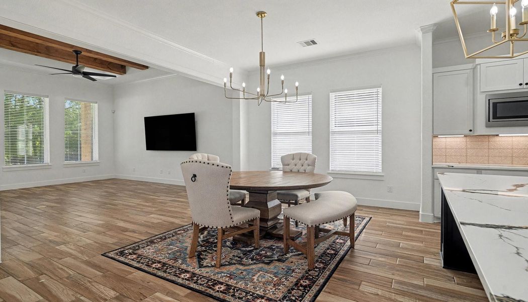 Furnished interior view inside a new home in , Willis (Image 10). Furnished interior view inside a new home in , Willis (Image 10).