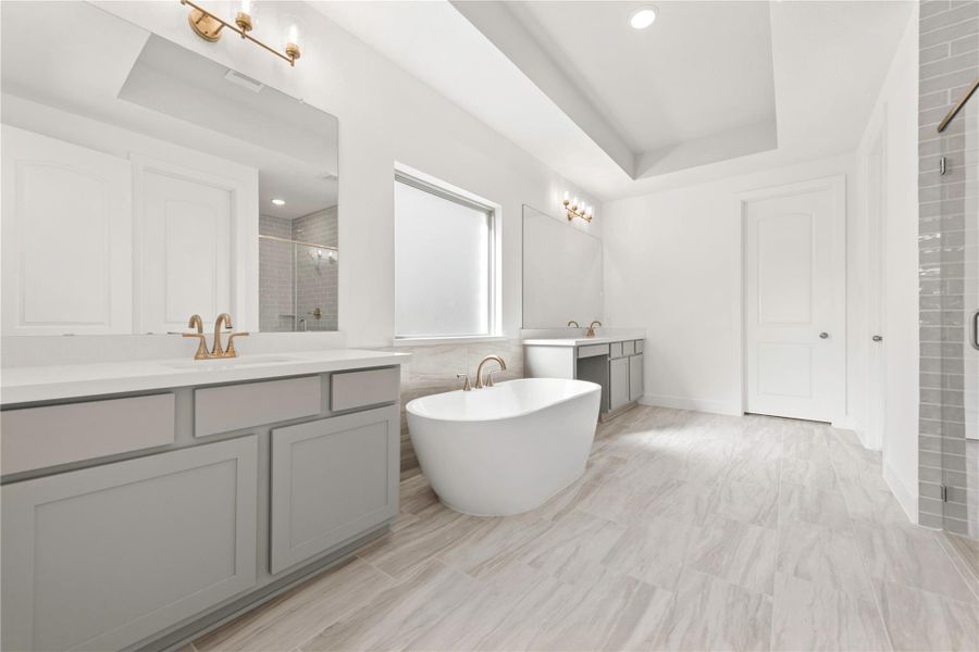 Furnished interior view inside a new home in ARTAVIA®, Conroe (Image 5).