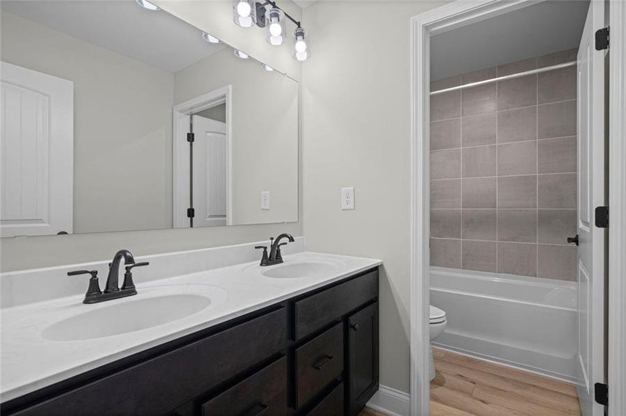 Furnished interior view inside a new home in Woodberry, Canton (Image 10).