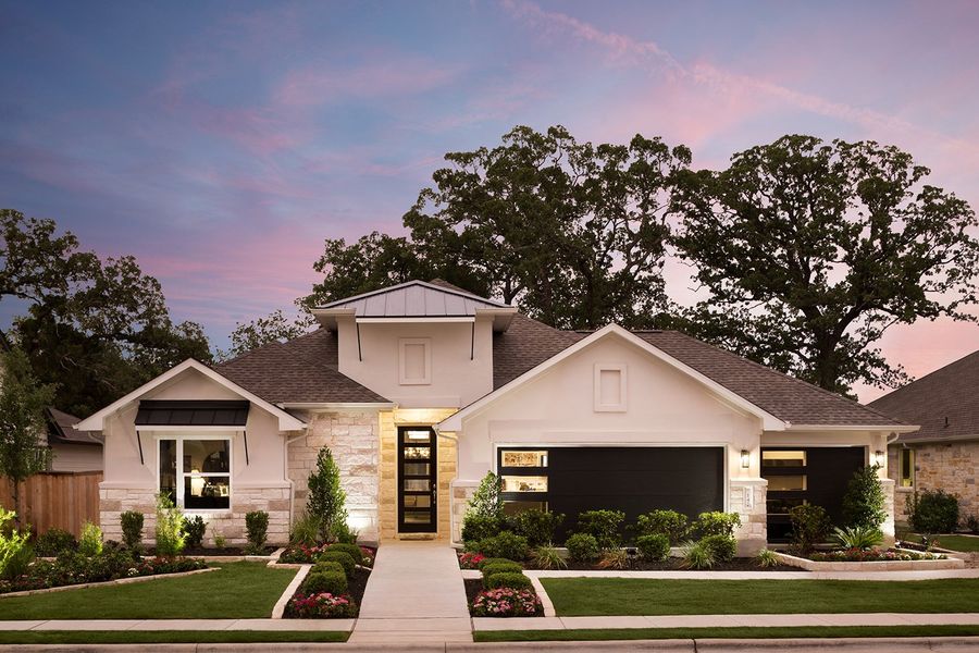 Representative exterior photo of a completed home built from the Cameron by Scott Felder Homes in Prominence, San Antonio, TX (Image 22). Representative exterior photo of a completed home built from the Cameron by Scott Felder Homes in Prominence, San Antonio, TX (Image 22).
