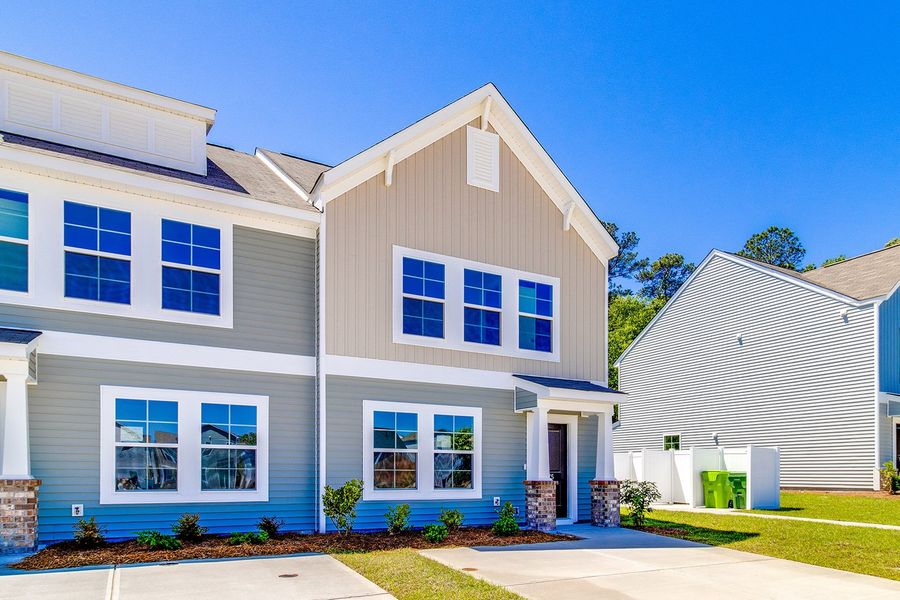 Front exterior of a new home in Haynes Park, Columbia, SC, highlighting curb appeal (Image 19).