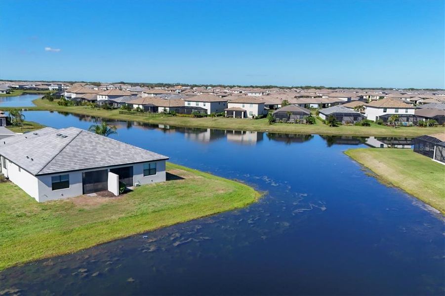 Back Yard & Pond views