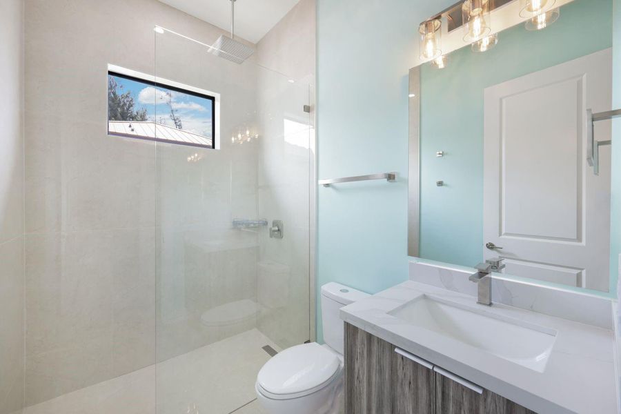 Furnished interior view inside a new home in , Cape Coral (Image 9).