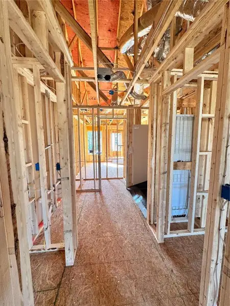In-progress construction of a new home in , Canton, GA (Image 6).
