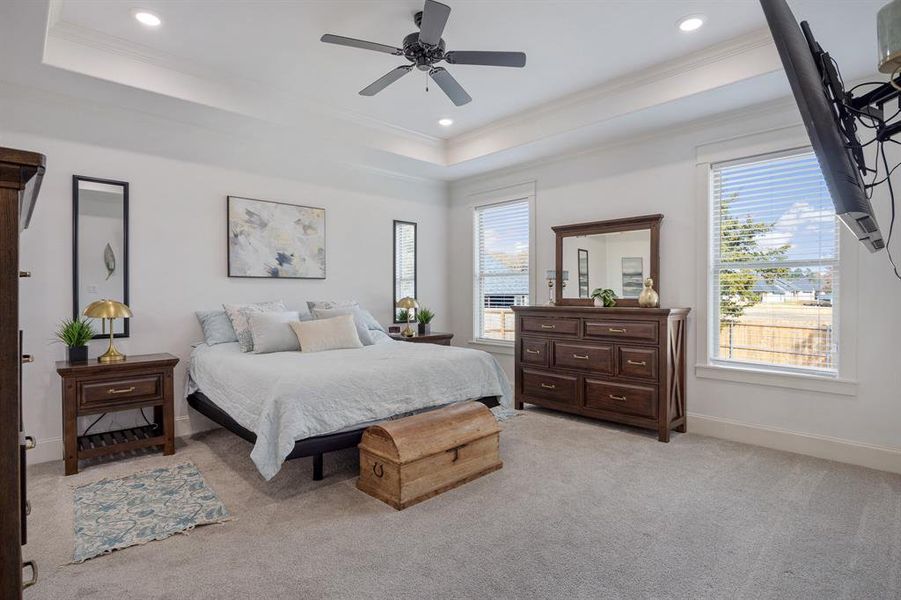 Furnished interior view inside a new home in , Tyler (Image 30).