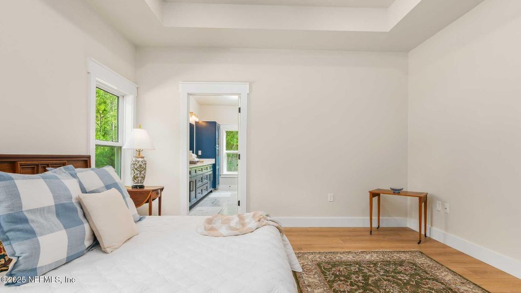 Furnished interior view inside a new home in , Hampton (Image 10).