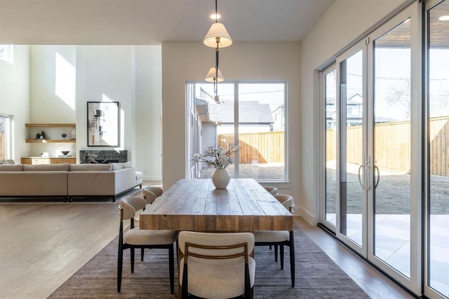 Furnished interior view inside a new home in , Dallas (Image 12). Furnished interior view inside a new home in , Dallas (Image 12).