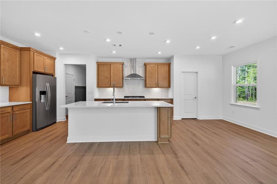 Furnished interior view inside a new home in Riversprings, Dacula (Image 18).
