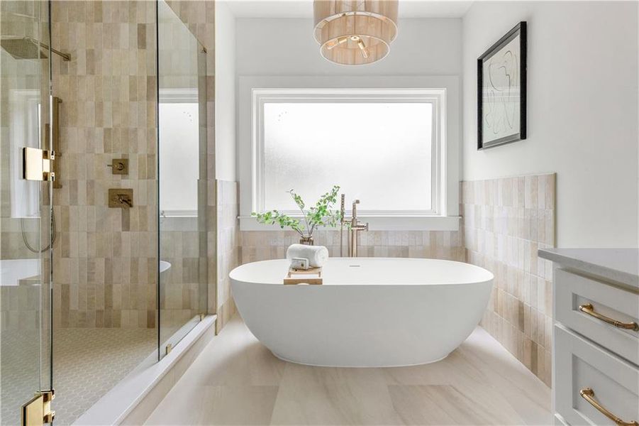 Furnished interior view inside a new home in , Smyrna (Image 12).