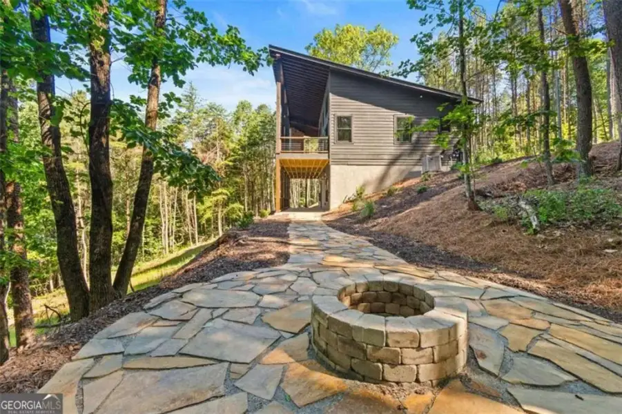 Exterior details and patio area of a home in , Talking Rock (Image 30). Exterior details and patio area of a home in , Talking Rock (Image 30).