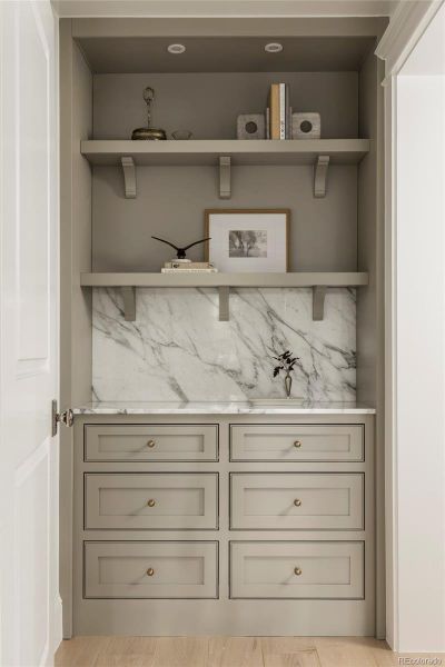 Furnished interior view inside a new home in , Denver (Image 43). Furnished interior view inside a new home in , Denver (Image 43).