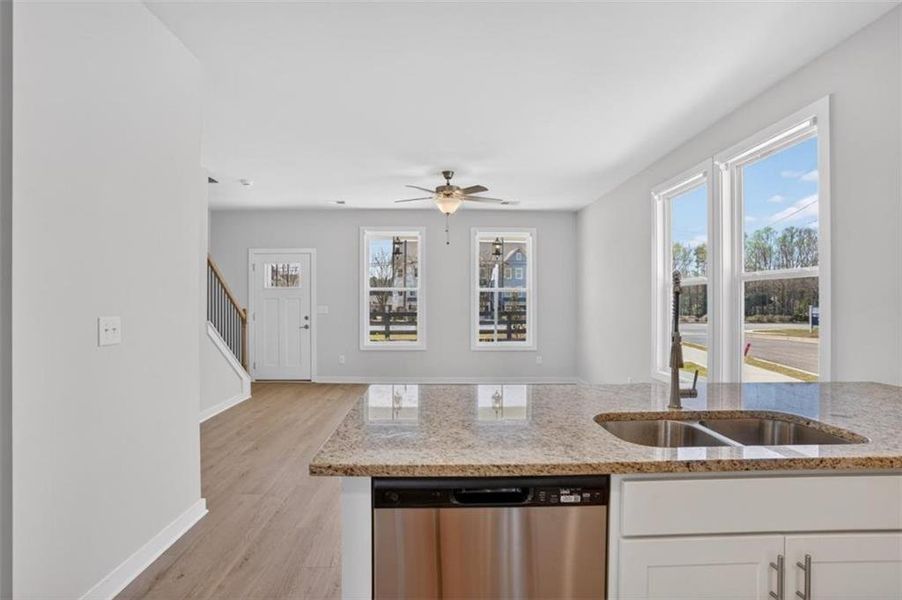 Furnished interior view inside a new home in , Fayetteville (Image 9).