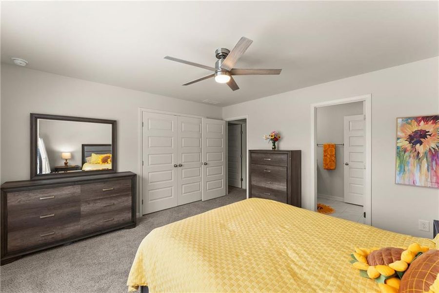 Furnished interior view inside a new home in , Dawsonville (Image 38).