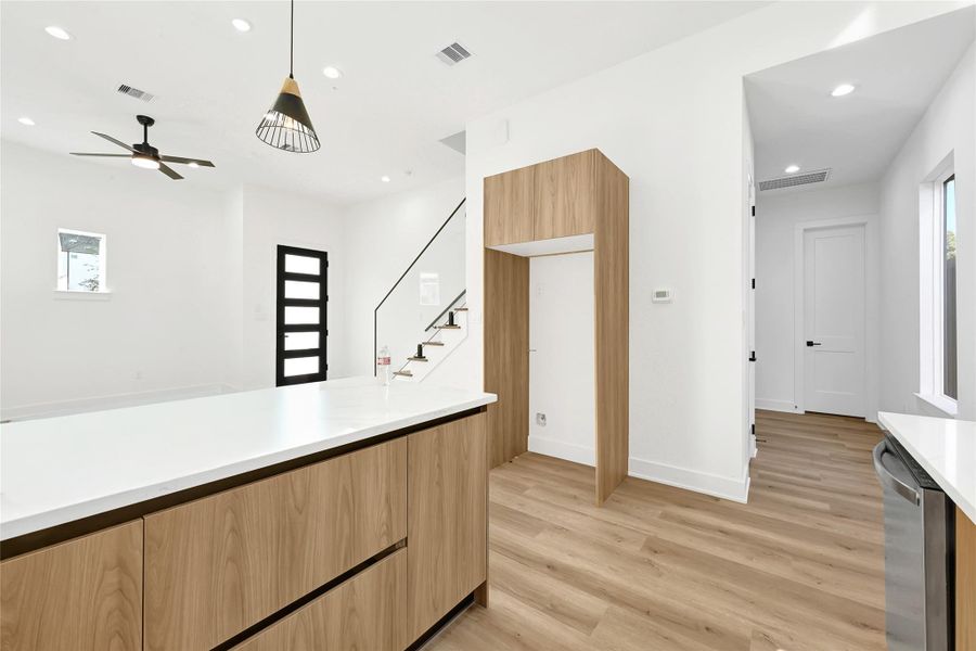 Furnished interior view inside a new home in , Houston (Image 7). Furnished interior view inside a new home in , Houston (Image 7).