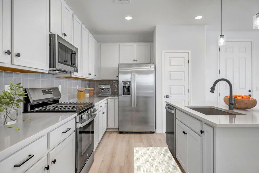 Furnished interior view inside a new home in Ironwood Villages at North Creek, Queen Creek (Image 15).