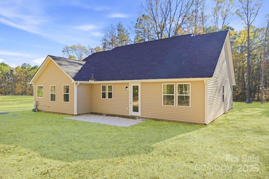 Backyard where acreage awaits Backyard where acreage awaits