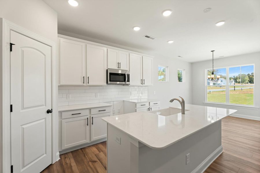Furnished interior view inside a new home in Hopewell Garden, Winston-Salem (Image 6).