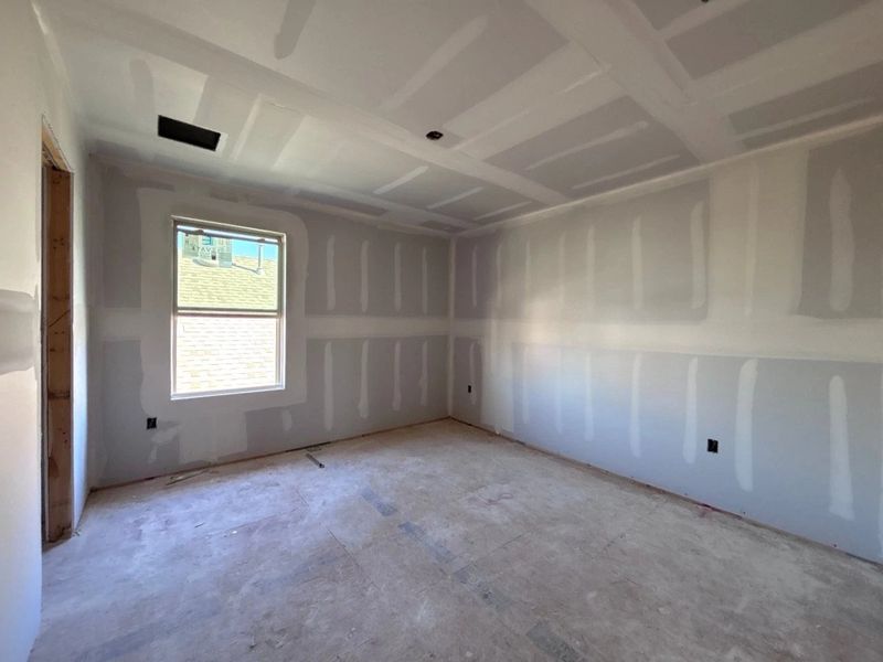 In-progress construction of a new home in The Colony 45s, Bastrop, TX (Image 19).