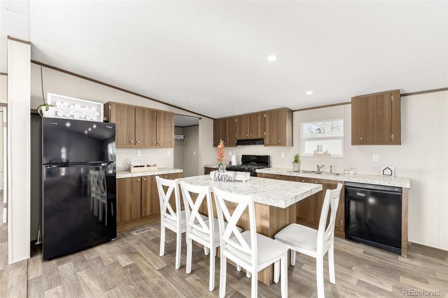 Furnished interior view inside a new home in , Colorado Springs (Image 23).
