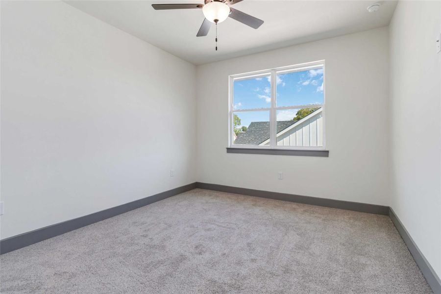 Bedroom #4 without virtual staging