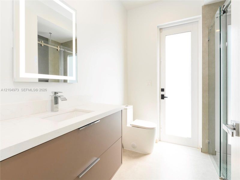 Furnished interior view inside a new home in , Fort Lauderdale (Image 10).