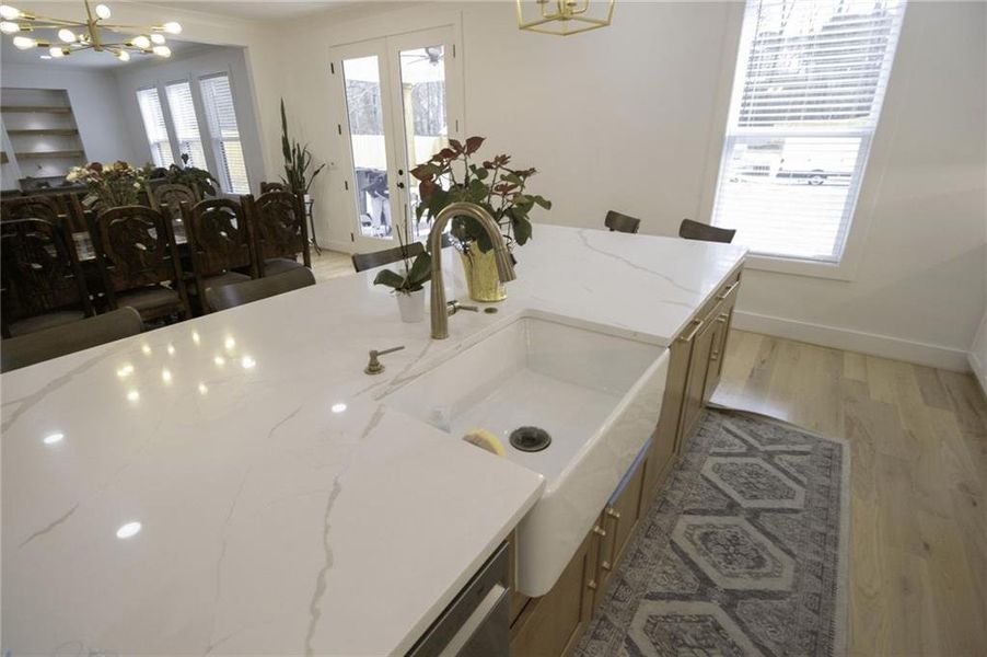 Furnished interior view inside a new home in , Loganville (Image 30).