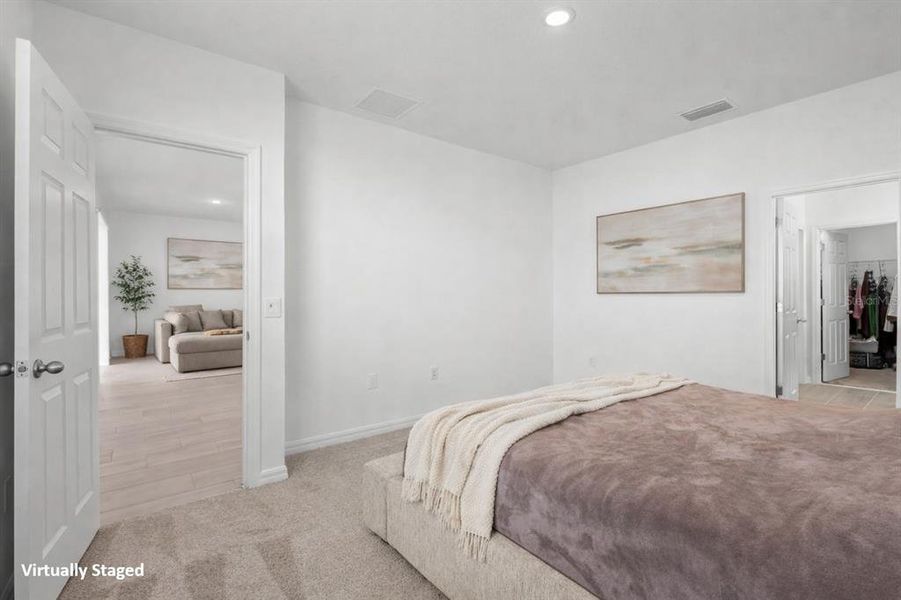 Furnished interior view inside a new home in Marion Ridge, Haines City (Image 17). Furnished interior view inside a new home in Marion Ridge, Haines City (Image 17).