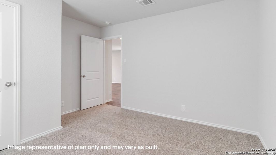 Spacious, unfurnished interior of a new home in Riverstone at Westpointe, San Antonio (Image 18).