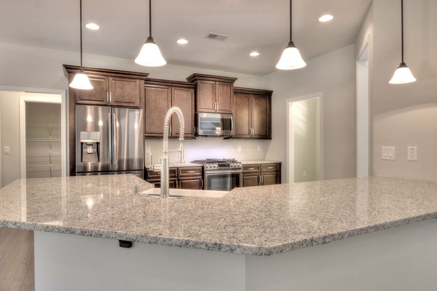 Representative furnished interior of a home built from the The Huntleigh by Bamford and Company in Rowland Springs, Cartersville (Image 16).