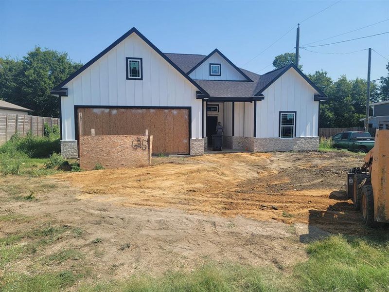 In-progress construction of a new home in , Fort Worth, TX (Image 5).