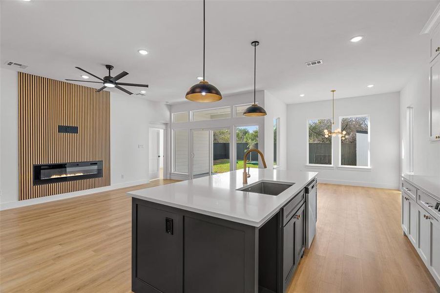 Furnished interior view inside a new home in , Granbury (Image 7).